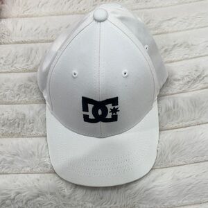DC Kids White and Black Logo Hat